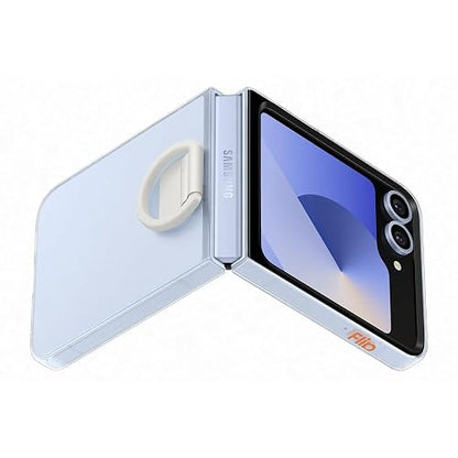 Samsung Galaxy Flip6 Clear Case with Ring Color: Transparente