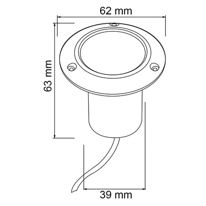 EXTERIOR EMP LED5W100-240V3000K