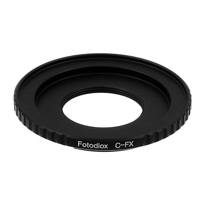 Fotodiox Lens Mount Adapter - C-Mount CCTV / Cine Lens to Fujifilm X-Series Mirrorless Camera Body