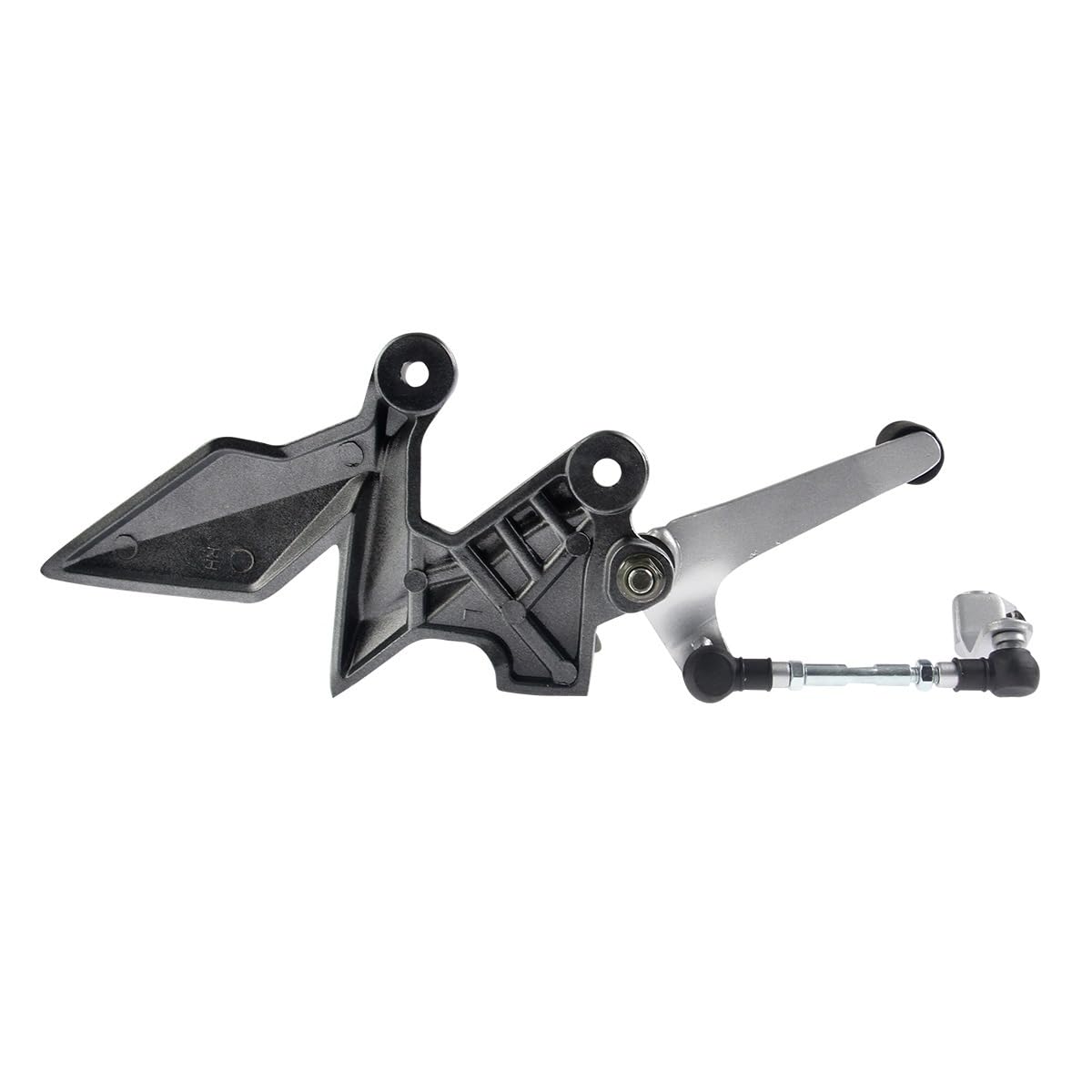 ITALIKA F11010423 Conjunto Pedales y Pospie Izquierdo, Gris