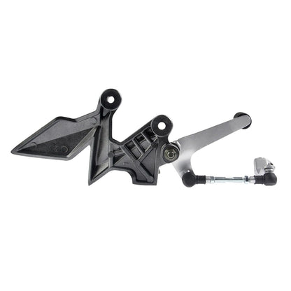 ITALIKA F11010423 Conjunto Pedales y Pospie Izquierdo, Gris