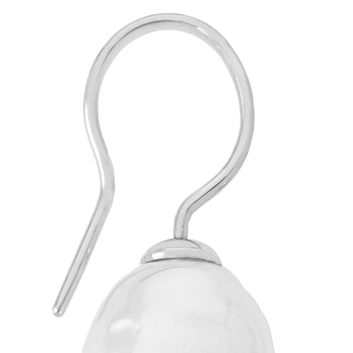 MJ08481.01.2.000.703.1 Majorica Arete para Mujer, color Blanco, 12 mm