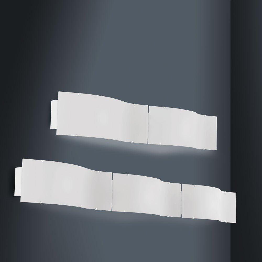 LEDS-C4 10059 Lámpara de Pared Decorativo Triple Onda, 3 x G9