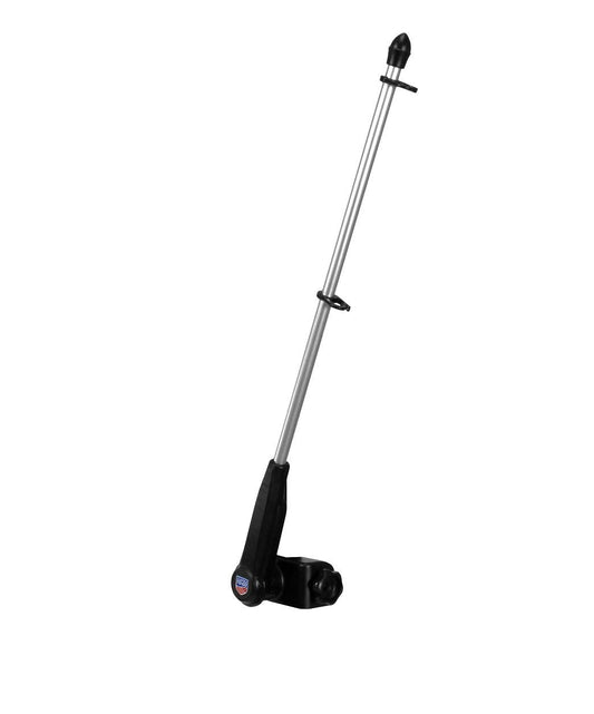 Flagpole-To-Go Carro de Golf mástile (Negro)