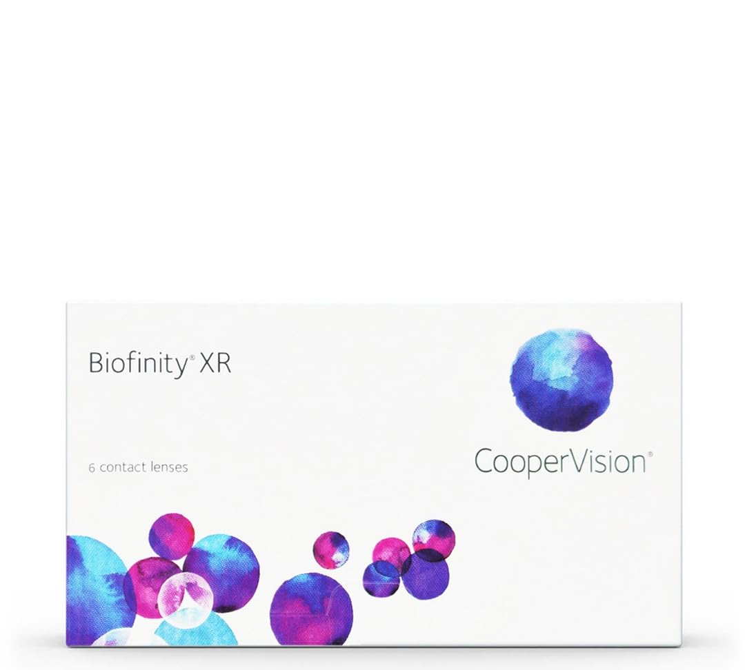 BIOFINITY XR Lentes de contacto para Miopía PODER -18.00 6 unidades