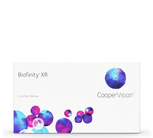 BIOFINITY XR Lentes de contacto para Miopía PODER -18.00 6 unidades