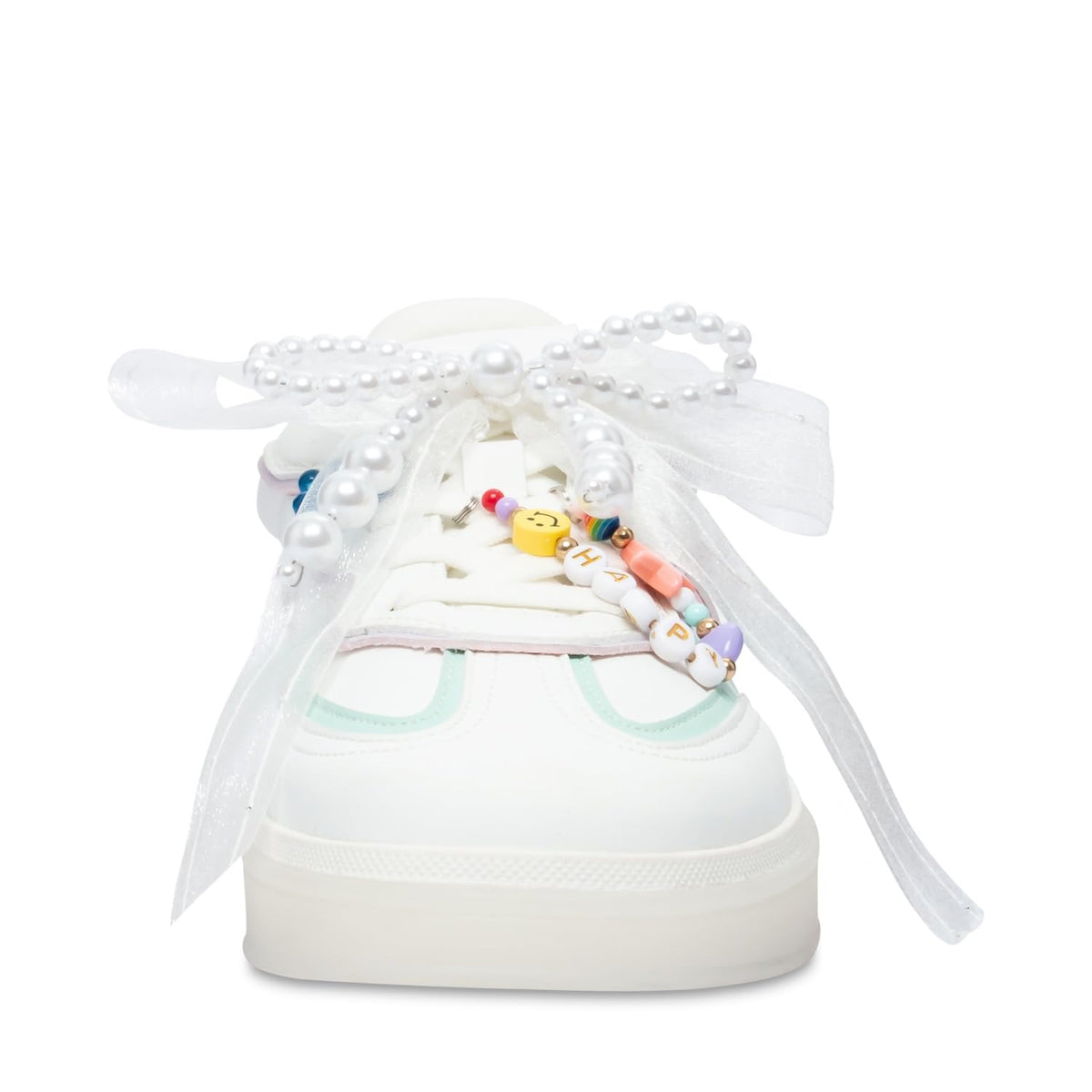 Steve Madden Tenis JSIENNA White Multi Tenis para niña