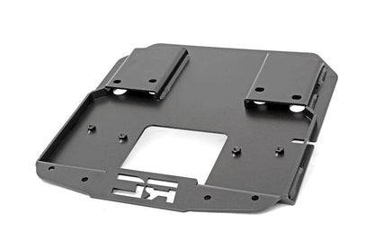 Rough Country 10529 Soporte Reubicación Neumáticos Repuesto Acero Negro para Jeep Wrangler JL 18-22