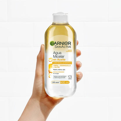 Garnier Skin Naturals Face Agua Micelar en Aceite 400ml, 2 pack