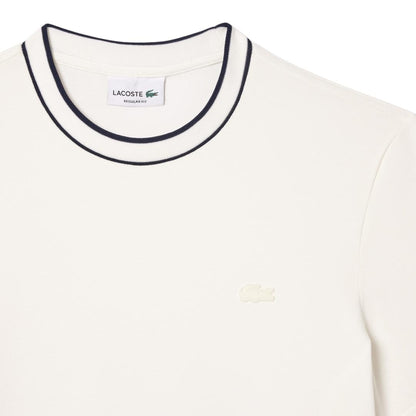 Lacoste - Playera con Cuello de Rayas piqué para Hombre