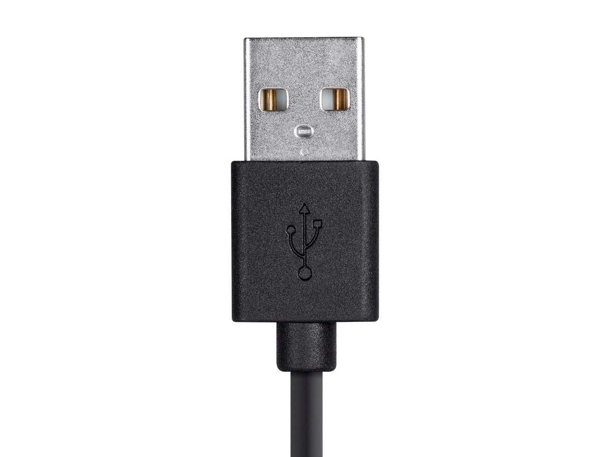 Mono Apple MFi Certified USB to Micro USB + USB Type-C + Lightning Charge And Sync Cable - 3 Feet - Black
