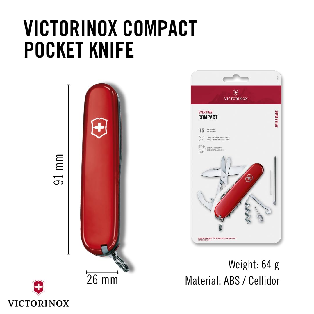 Victorinox Swiss Army Compacto – Navaja de Bolsillo