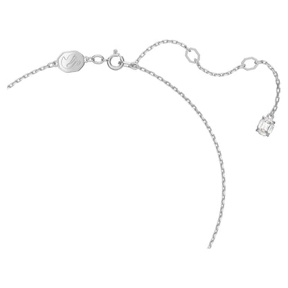 Swarovski Collar Constella, con Cristal Blanco de Talla Redonda, Chapado en Rodio, de la Colección Constella