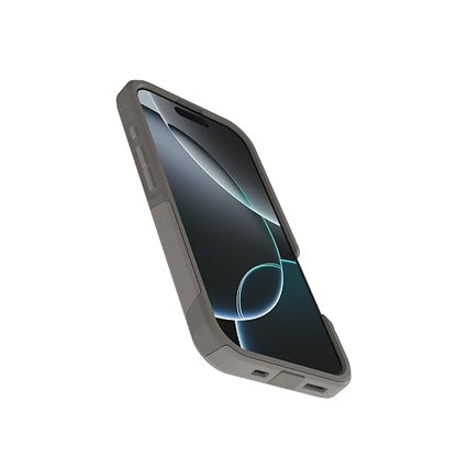 OtterBox - Funda para iPhone 16 Pro Commuter Series - Gris Comfort | Funda delgada y protectora para iPhone, de doble capa, que absorbe los impactos, las mejores fundas MagSafe para iPhone para