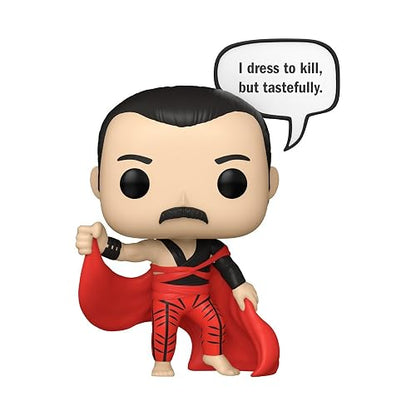 Funko Pop! Sayings: Queen - Freddie Mercury | Mercancía Oficial de Música - Figura de Vinilo Coleccionable para Decoración - Regalo de Cumpleaños para Fans