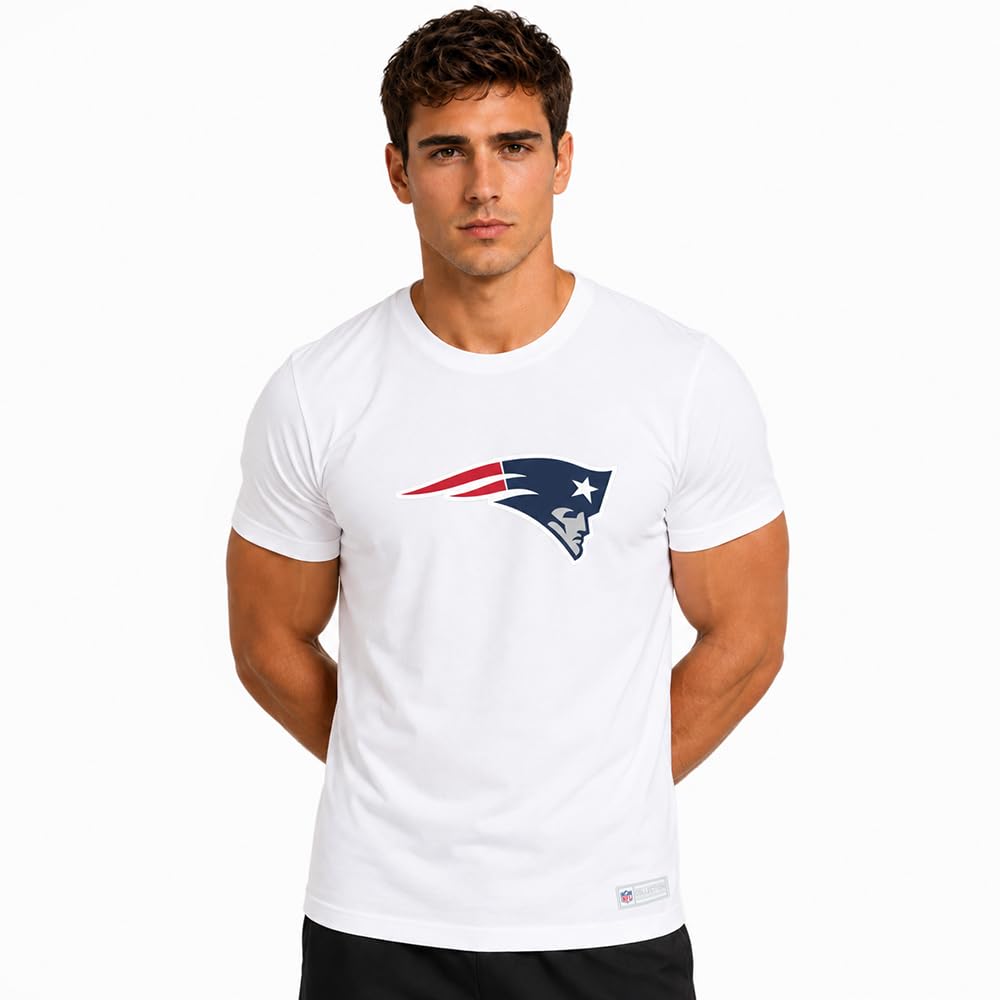 NFL Playera Aficionado Básica New England Patriots