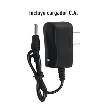 Truper LI-CA-80CR, Linterna de minero LED/COB 80 lm recargable
