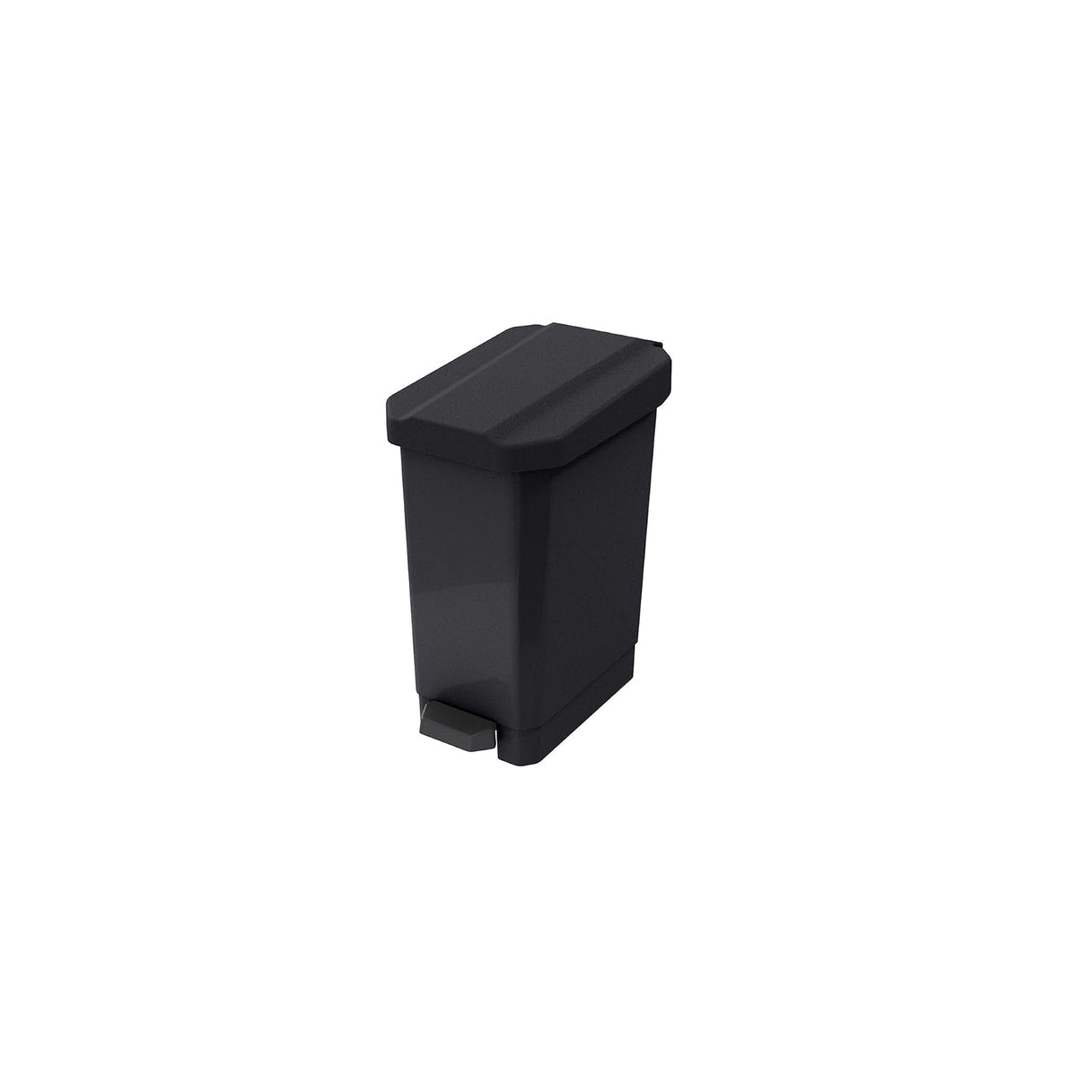 Papelera de 5L con Pedal, Tapa y Plástico Resistente – Basurero Compacto para Espacios Reducidos como Baño y Oficina