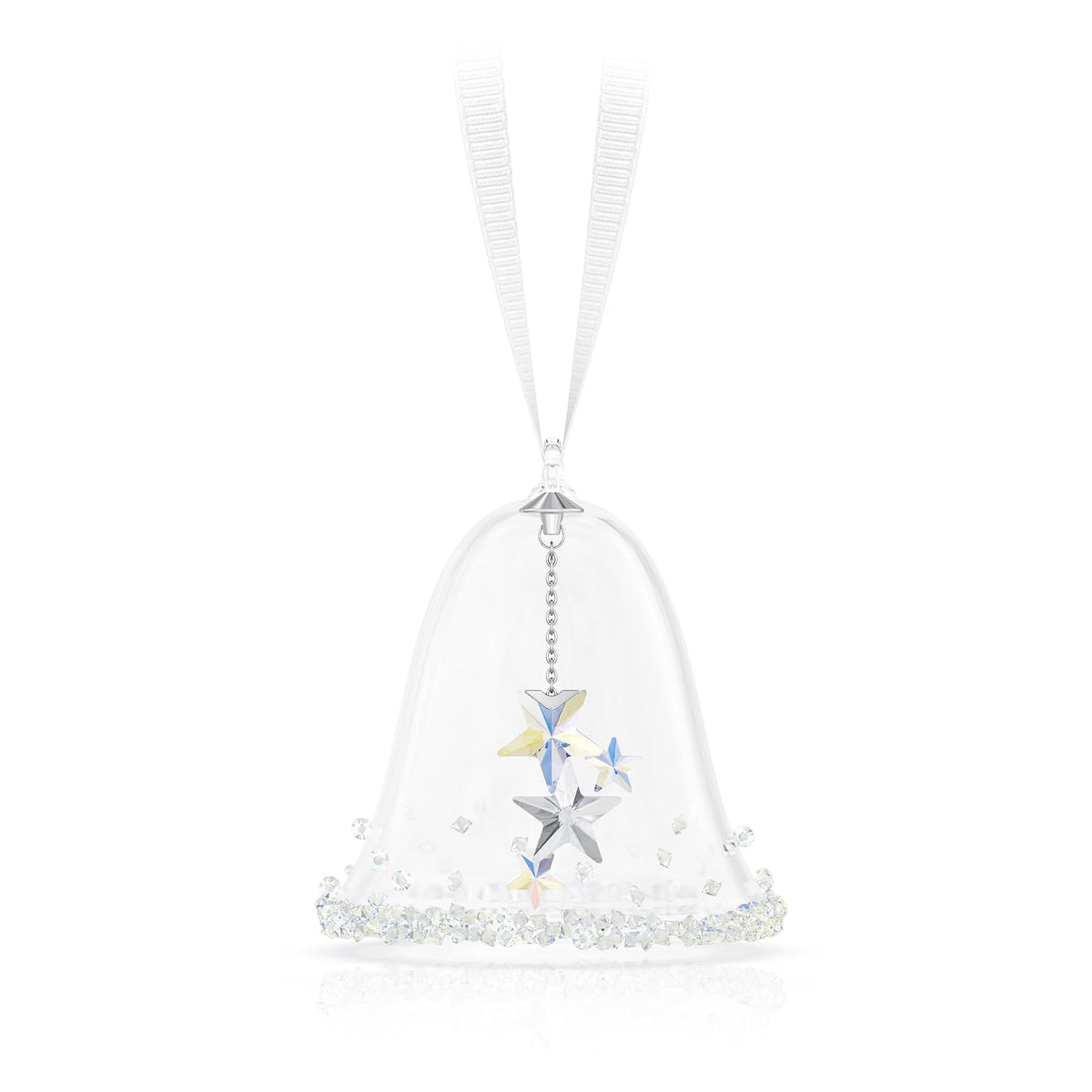 Swarovski Holiday Magic Classics Campana Navideña - Classics Bell Ornament, XS
