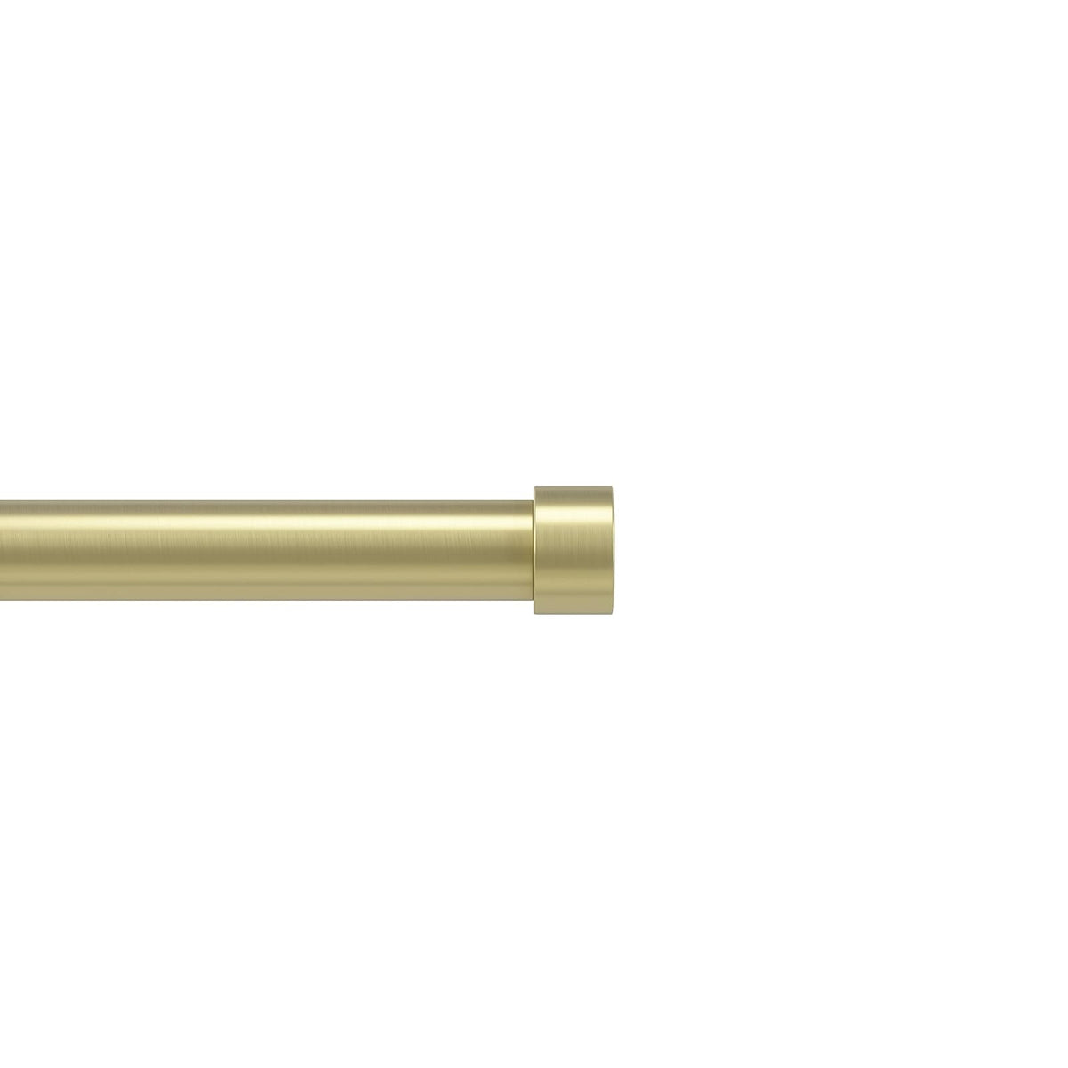 Umbra Cappa Cortinero Sencillo Ajustable - Dorado - 91 a 168 cm
