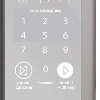 mabe Horno de microondas 0.7 pies cúbicos (20 L) 120 V Silver Mabe - HMM70SEJ