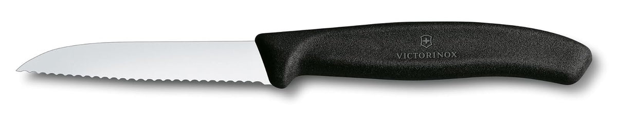 Victorinox Cuchillo para Verduras, Negro, 8 Centímetros