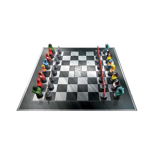 Novelty Corp Ajedrez 3D de coleccionable edicion especial Marvel