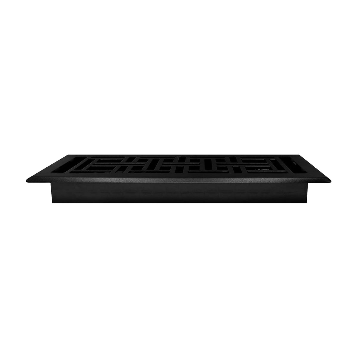 Decor Grates AJH412-BLK - Registro oriental de piso, color negro