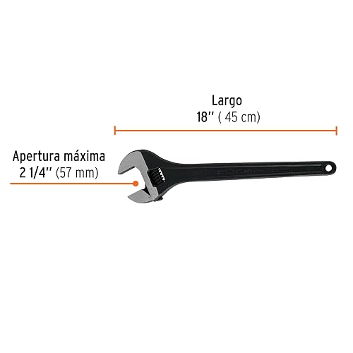 Truper Expert PET-18, Perico profesional, pavonado 18"