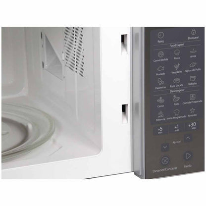 Whirlpool WM1211D Horno de Microondas con 1.1 Pies Cúbicos, Plata + Cuisinart - C77WTR-15P Juego de cuchillos clásico forjado de triple remache, Set de 15 piezas, blanco