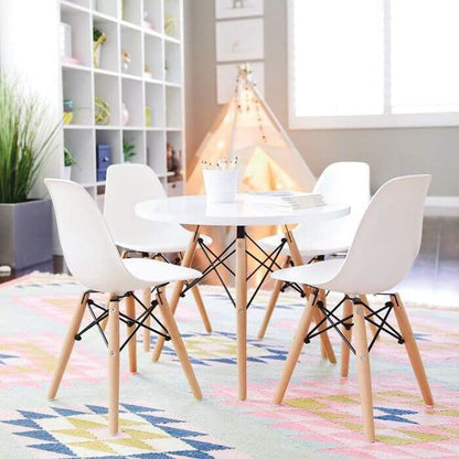 DUDUK Mesa Eames Infantil para Niños Y Niñas