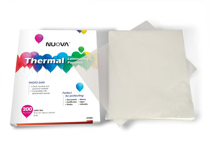 Nuova Premium bolsas térmicas, 9" x 11.5"/tamaño carta/3 mil, 200 Pack (lp200h)