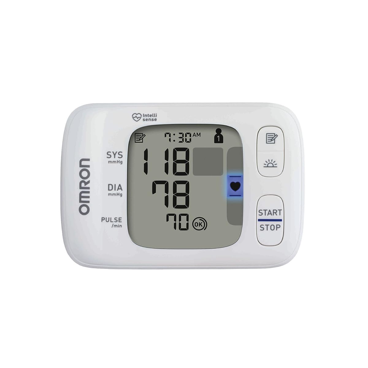 OMRON Baumanómetro automático de muñeca HEM-6230 compatible con app OMRON connect