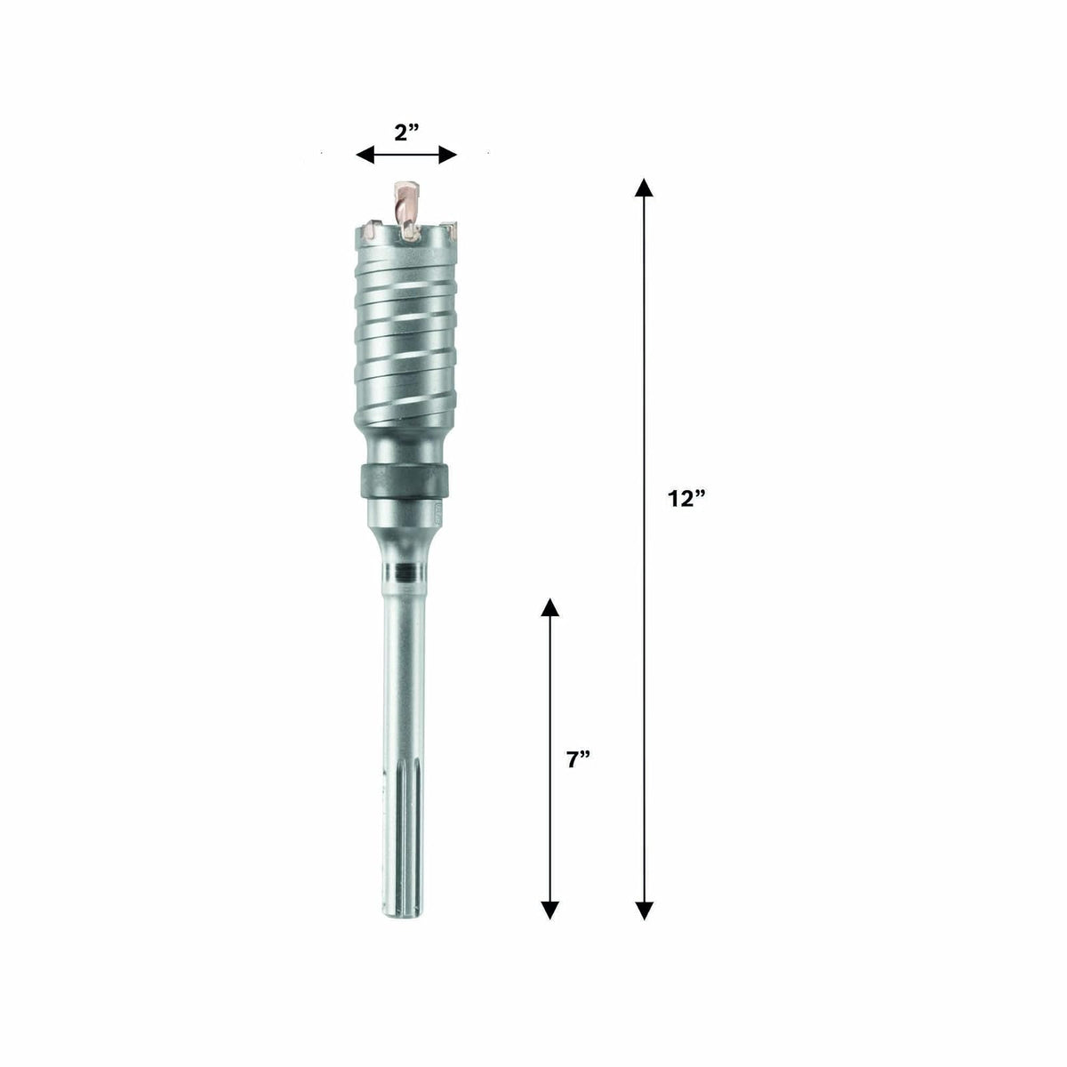 BOSCH HC8510 2 In. x 12 In. SDS-max Rotary Hammer Core Bit