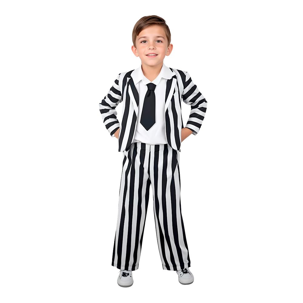 Disfraz infantil, Beetlejuice, Warner Bros, Talla 6 años