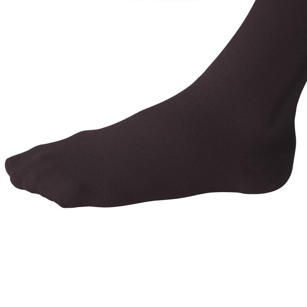 JOBST Calcetines de compresión de alta graduación para la rodilla, de 15 a | Puntera cerrada, negro, pantorrilla completa, cómodos calcetines de compresión graduados diseñados para hombres y mujeres