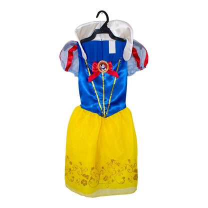 Fantasy Ruz, Disfraz Infantil Blanca Nieves Modelo F15386-AZN4, Amarillo, Talla 4 años, Licencia original Disney.