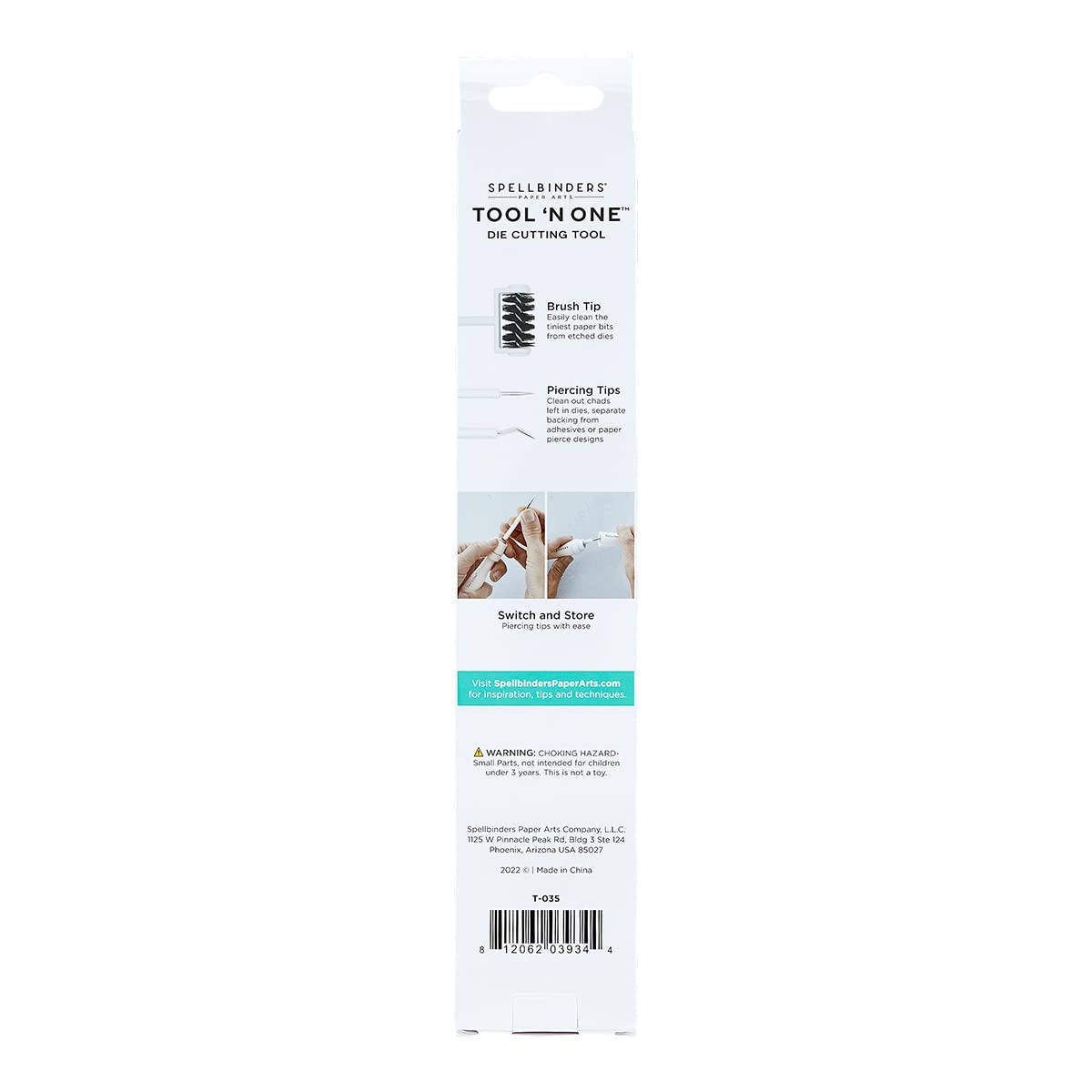 Spellbinders Tool 'n One, blanco