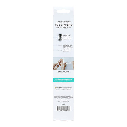 Spellbinders Tool 'n One, blanco