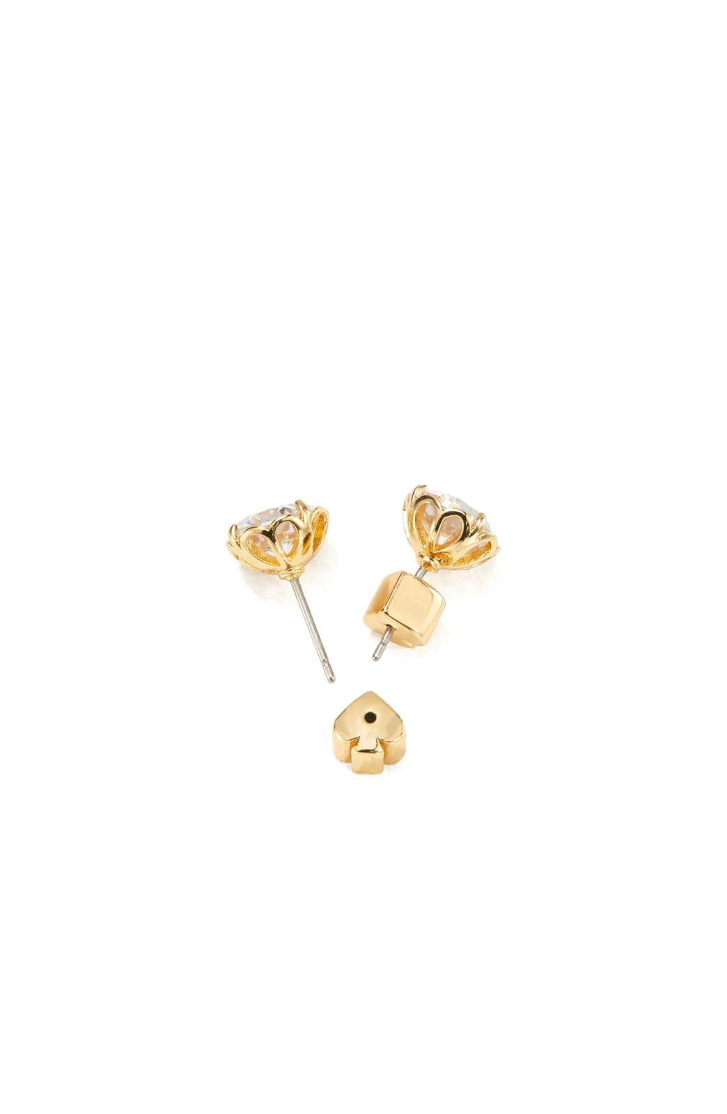 Kate Spade New York That Sparkle - arete redondos para mujer - Corte princesa - Circonita cúbica - Cierre posterior