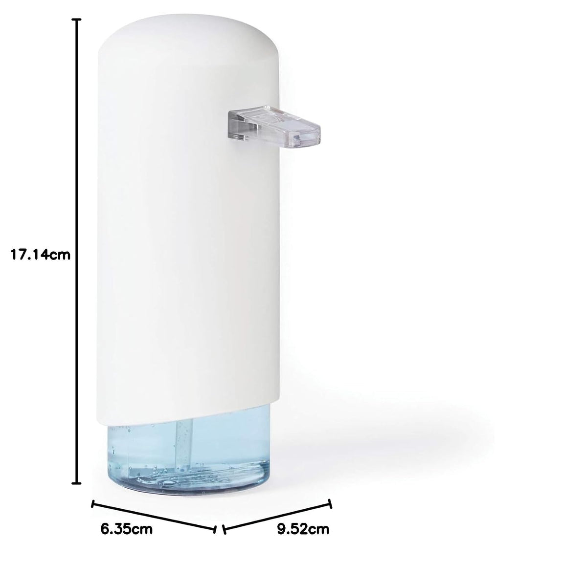 Better Living Products 70250, Matte White Dispensador de jabón de Espuma, sin tamaño