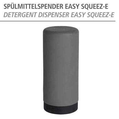 Wenko Dispenser for Dish Liquid Easy Squeez-e Grey