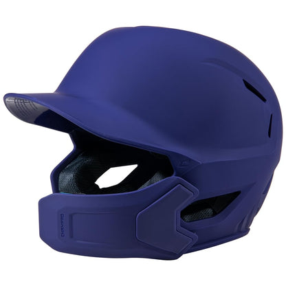 Champro HXE Casco de Bateo de Béisbol Mate con Protector de Mandíbula - Púrpura - Medium (6 1 - 2 - 7 1 - 8)