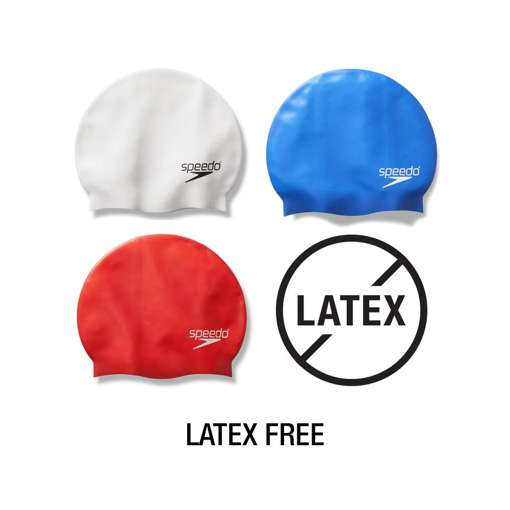 Speedo - Gorro de natación de Silicona