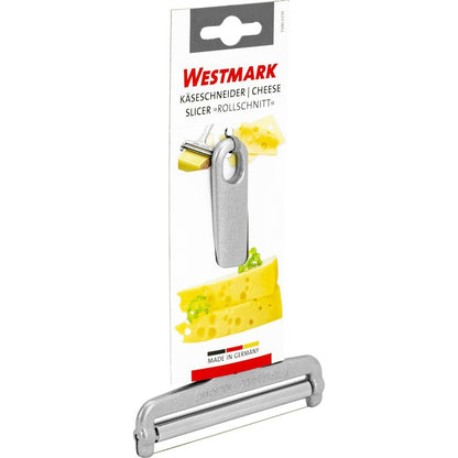 Westmark Alemania Heavy Duty alambre de acero inoxidable cortador de queso ángulo ajustable (Gris)