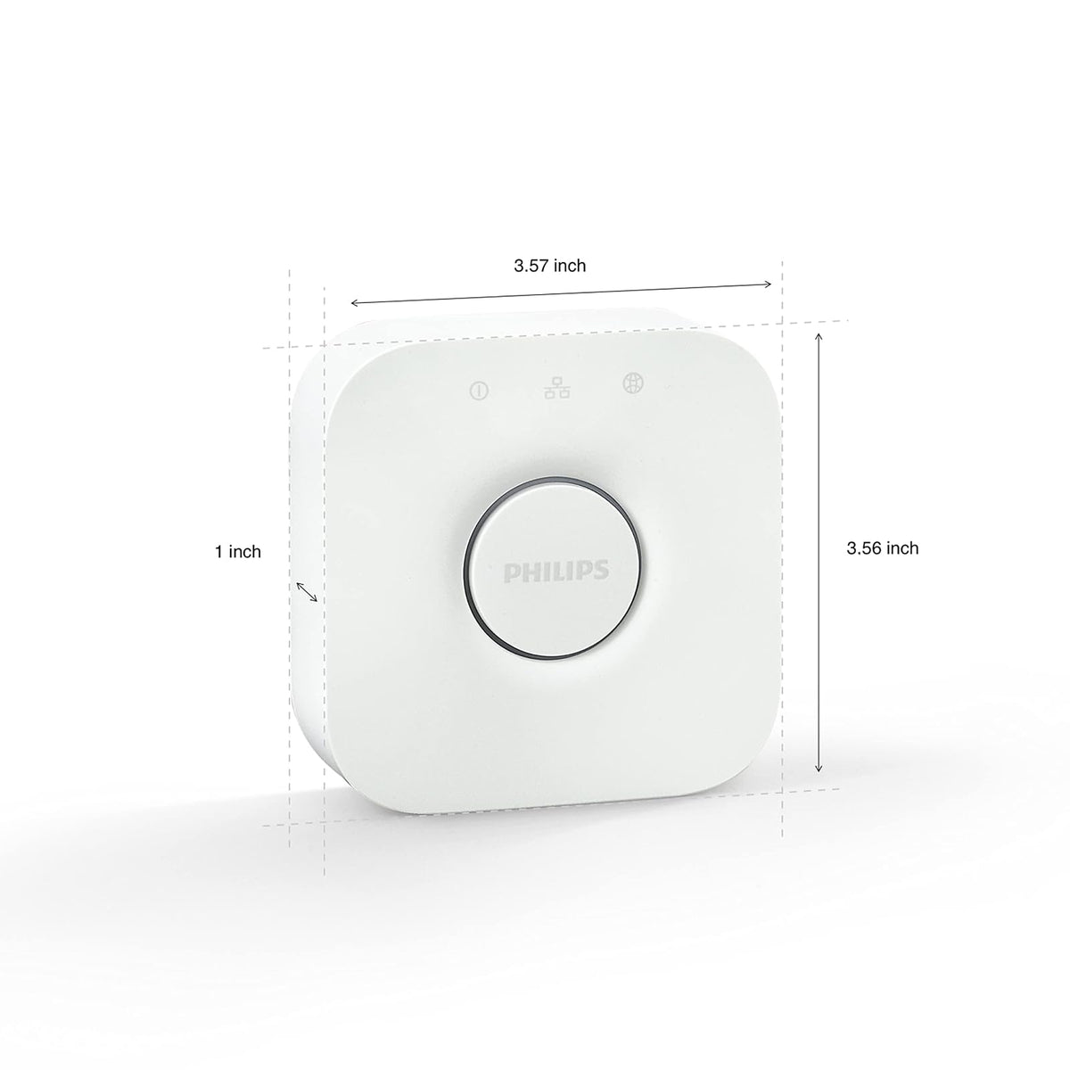Philips Hue Go Lámpara de mesa (Bluetooth y Zigbee), color blanco + Bridge puente para sistema de iluminación controla con tu voz y conecta hasta 50 luminarios/accesorios inteligentes