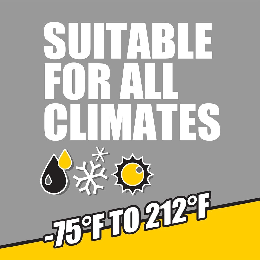 Titebond WeatherMaster 62491 Sellador de polímero avanzado para techo de metal, color gris