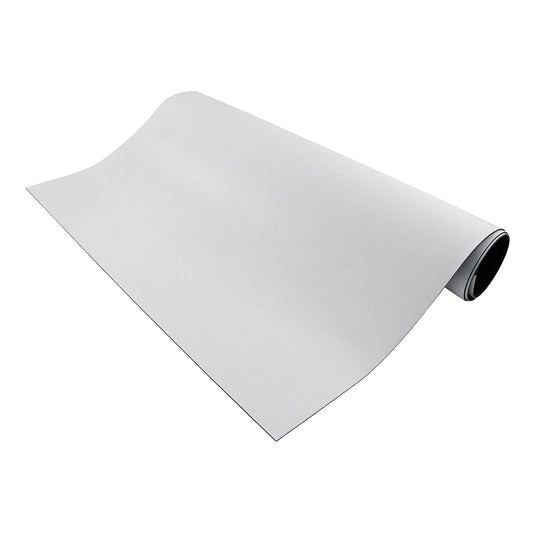 Master Magnetics 08505 Hoja magnética, papel magnético, 30.48 cm pulgadas de ancho, 60.96 cm de largo, parte trasera de vinilo blanco