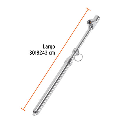 Truper MEA-150X, Medidor de aire, 150 lbs, cabeza doble