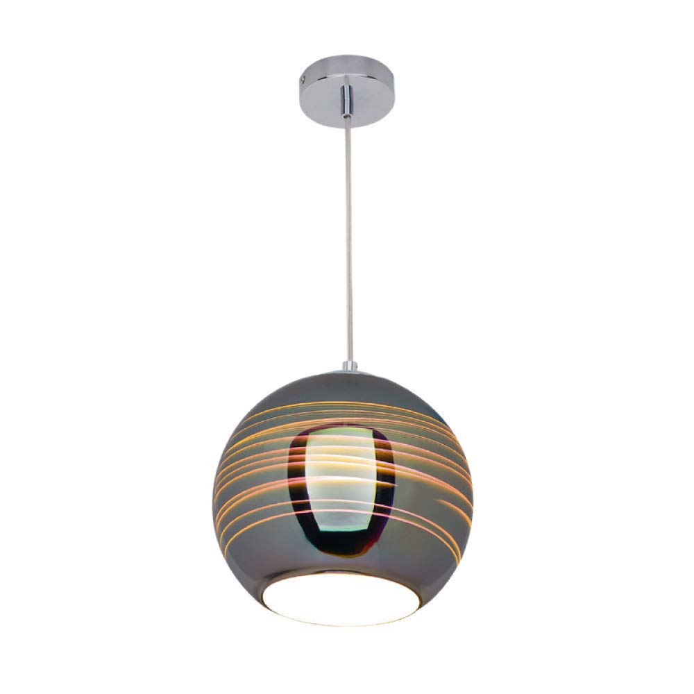 Tecnolite Lámpara Colgante Interior Decorativa E27, Cristal 3D 20CTL7422MVC3D